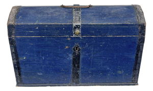 Small Mid 19th Century Swedish Dome-Top Box, 1860s