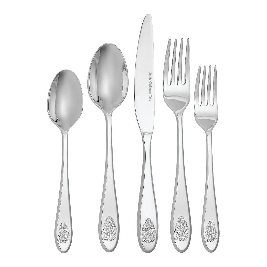 Spode Christmas Tree 20-piece Flatware Set Chairish