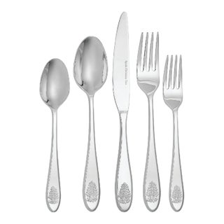 Spode Christmas Tree 20-piece Flatware Set For Sale