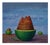 Zbigniew Wozniak, Fruit Tower of Babel, 2023, Oil Painting on Board For Sale