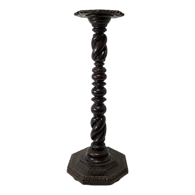 Vintage Column in Fine Wood, 19th Century For Sale