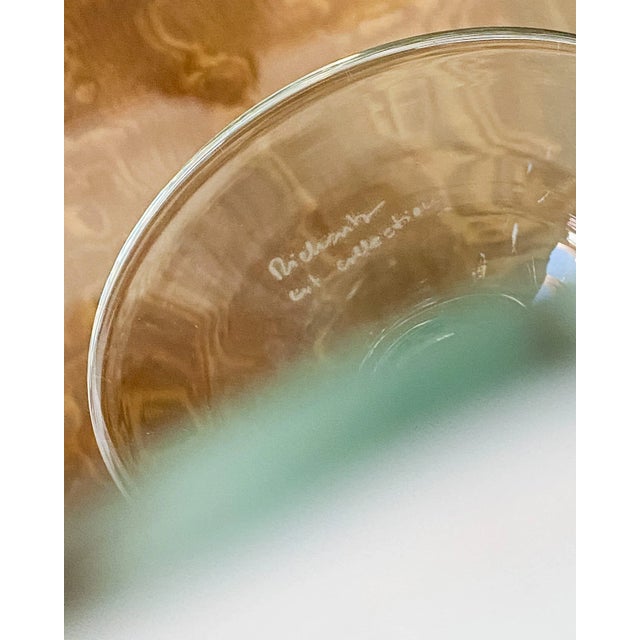 Vintage Glass Bowl by Hans Jürgen Richartz for Mathildenhütte Solingen, Italy, 1970s For Sale - Image 5 of 11