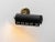 Metal Model 8260 Black Wall Lights from Falkenbergs Belysning, Sweden, 1950s, Set of 2 For Sale - Image 7 of 11