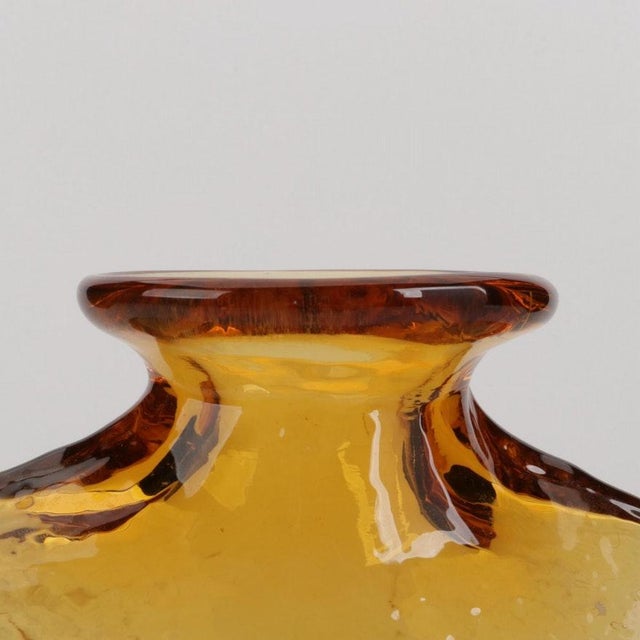 1960s Blenko Sun Face Decanter Chairish