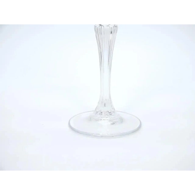 French Cut Crystal Tableware Wine / Water Service For Sale - Image 11 of 13