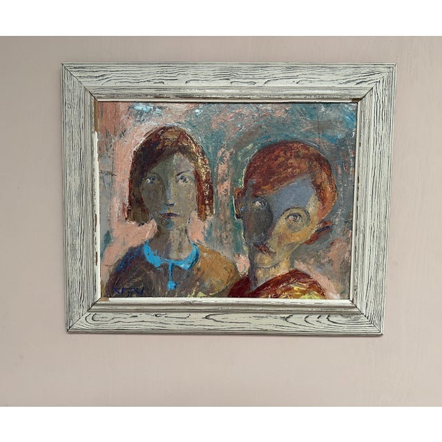 Rune Sigvard, Bortbytlingar, 1960s, Oil on Board, Framed For Sale - Image 14 of 18