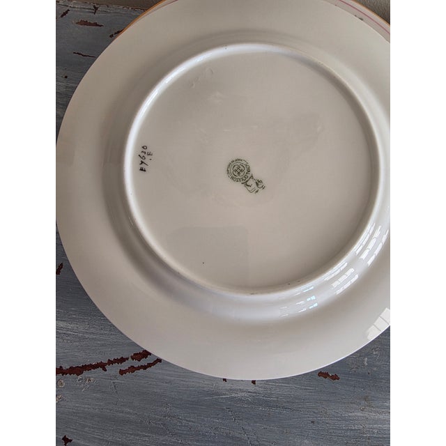English Royal Doulton Urn Pattern Plates For Sale - Image 3 of 5