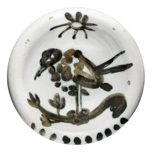 Pablo Picasso, Bird in the Sun, 1952, Earthenware Bowl