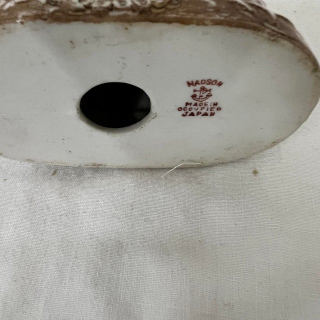 Early 20th Century Courting Couple Figurine Marked Occupied Japan For Sale - Image 5 of 5