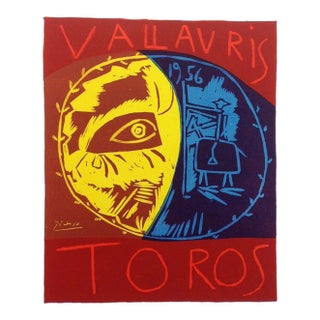 Picasso Lithograph 79 Toros Vallaris Mourlot 1959 For Sale