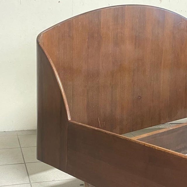 Mid-Century Modern LT 37 Double Bed by Franco Albini and Franca Helg for Poggi, 1950s For Sale - Image 3 of 18