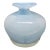 1984 Opalescent Blue Vase, Signed Peter Voss For Sale