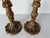 Vintage Italian Florentine Gilt Carved Wood Candleholders – A Pair For Sale - Image 4 of 8