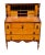 Antique Sheraton Birds Eye Maple & Cherry Vermont Tambour Secretary Desk For Sale - Image 4 of 12