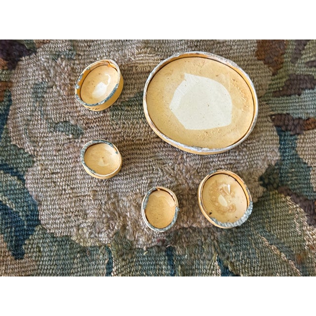 Antique Italian Grand Tour Plaster Intaglios - Set of 5 (Group #8) For Sale - Image 10 of 10