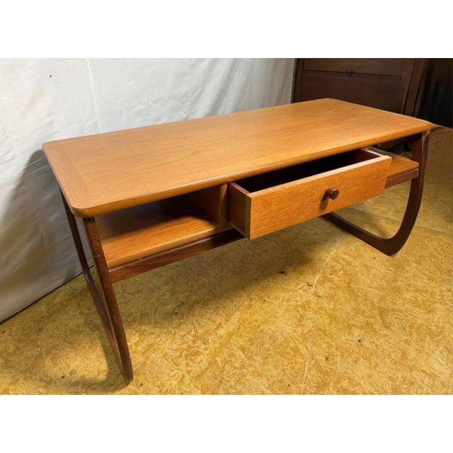 Wood Vintage Burlington Coffee Table from Parker Knoll, 1970s For Sale - Image 7 of 9