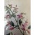 Textile Late 20th Century Large Signed Japanese Silk Ribbon Embroidery Framed 3D Floral Art For Sale - Image 7 of 8