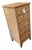 Nantucket Antique Wicker Multi Drawer Tall Chest Commode For Sale