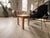White Still Horizon Handcrafted Quarter-Sawn White Oak Side Table For Sale - Image 8 of 8