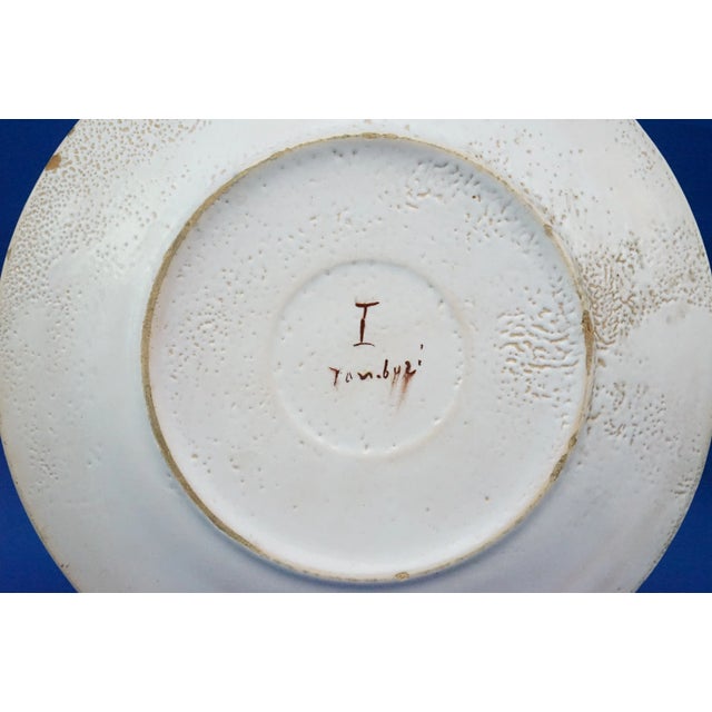 Vintage Ceramic Plate with Horse by Orfeo Tamburi, 1940s For Sale - Image 15 of 18