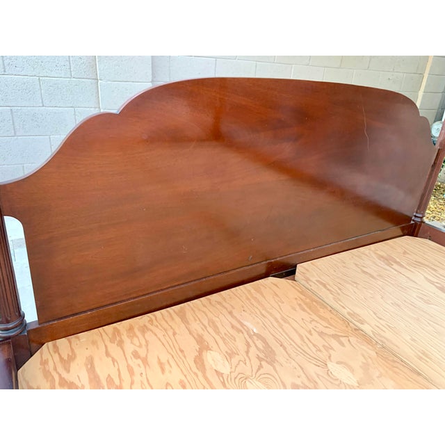 Baker Furniture Historic Charleston Four Post Mahogany King Size Bed
