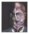 Francis Bacon 'Portrait of Michel Leiris' Contemporary Black & White,Pink,Neutral,Yellow,Orange,Gray,Multicolor Switzerland Offset Lithograph For Sale