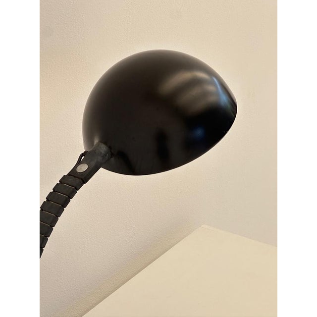 Black Table Lamp by Elio Martinelli for Martinelli Luce For Sale - Image 8 of 9