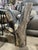 Modern Black Petrified Tree Branch Sculpture For Sale - Image 3 of 4