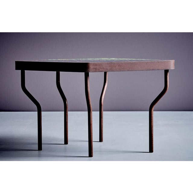 Contemporary Hand-Crafted Terrazzo Coffee Table by Felix Muhrhofer For Sale - Image 3 of 14