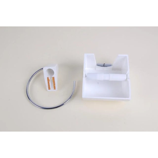 Bathroom Set with Dressing Room Mirror from Carrara & Matta, 1970s, Set of 8 For Sale - Image 17 of 18