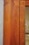 Antique Colonial Primitive Cherry Wood Glass Front Corner China Cabinet Cupboard For Sale - Image 10 of 18