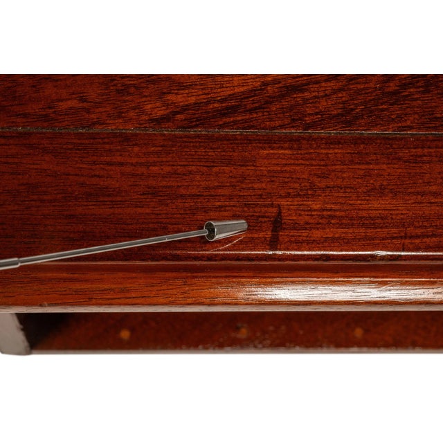 Mid-Century Modern Angular Coffee Table in Solid Mahogany, Usa, C. 1960s For Sale - Image 10 of 18