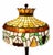 1920s Early 1900's Williamson Leaded Glass Table Lamp For Sale - Image 5 of 9