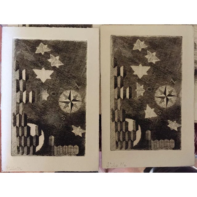 Eaux-fortes pour les Alcools de Guillaume Apollinaire - Paris, 1934 1934 For Sale - Image 7 of 18