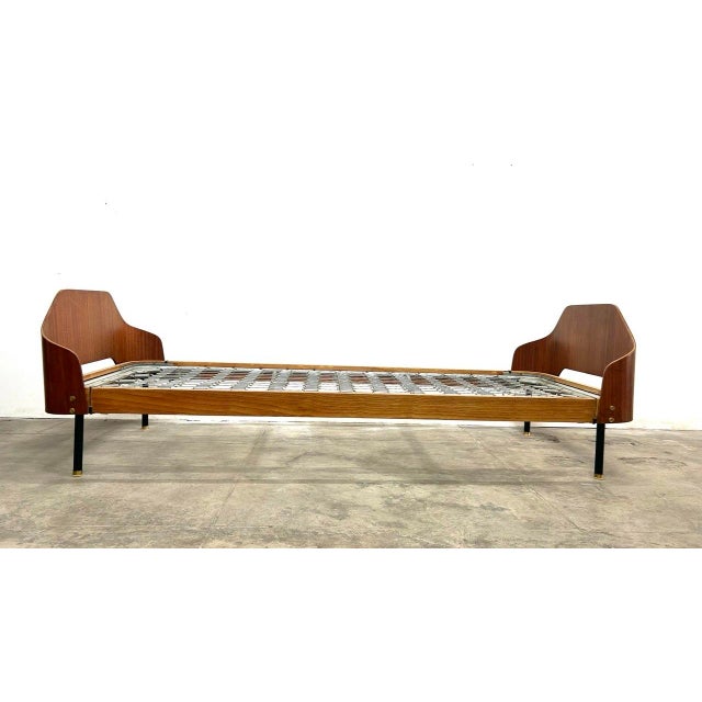 Black Home Series Daybed by Campo e Graffi, 1950s For Sale - Image 8 of 8