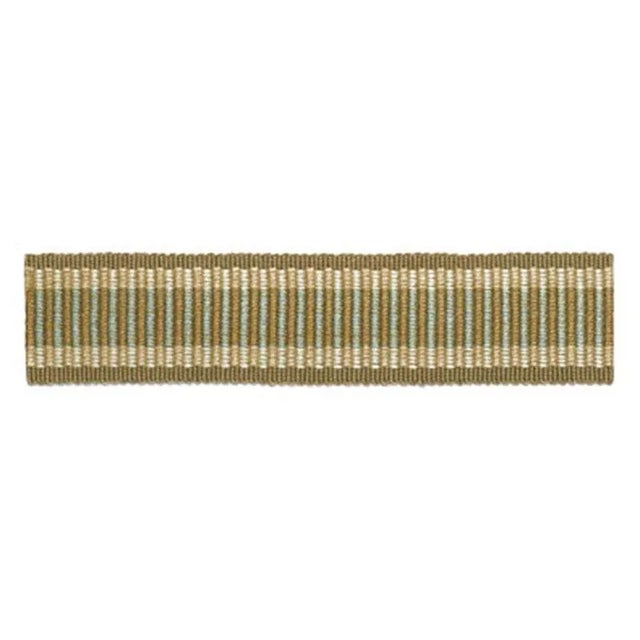 This simply designed braid has alternating striped bands of color tightly woven in an ottoman weave. It will add a...