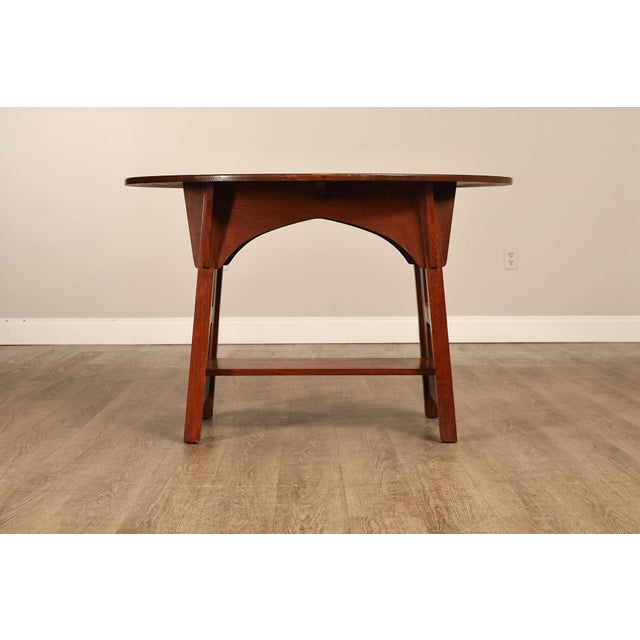 Stickley Mission Collection Oak Limbert Library Table For Sale - Image 14 of 18