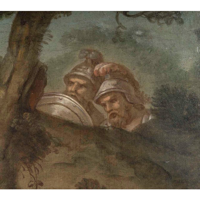 French School Artist, Mythological Scene, Early 19th Century, Oil on Canvas For Sale - Image 8 of 10