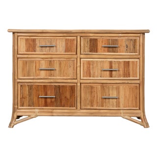 Aruba Six-Drawer Dresser - Natural For Sale