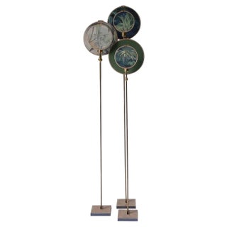 Ensemble of Three Floor Lamps by Sander Bottinga, Set of 3 For Sale