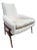 MCM High Barrel Back Lounge Chair by Fairfield Chair Co. Newly Reupholstered For Sale