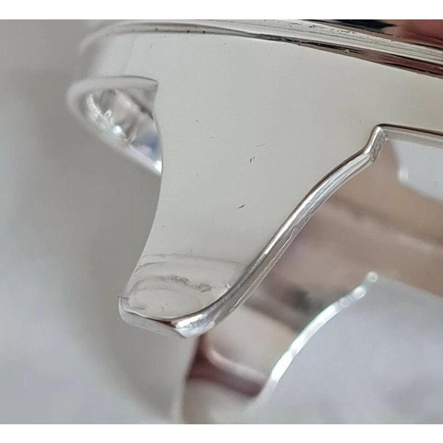 Early 20th Century Sterling Silver Swing-Handle Basket from Joseph Rodgers & Sons, 1919 For Sale - Image 5 of 11