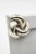 Late 20th Century Mexican Sterling Silver Knot Clip-on Earrings - 2 Pieces For Sale - Image 5 of 9
