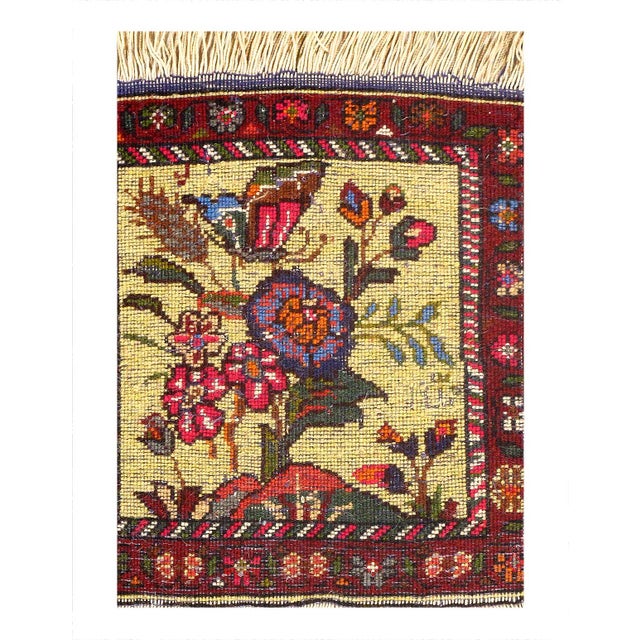 Bakhtiari oriental rugs woven before 1950 were examples of tribal rugs, which are traditionally smaller rugs, with wool...