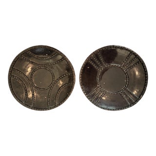 A Set of Earthenware Castano Plates, Made by Formations For Sale