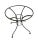 Russell Woodard Restored Wrought Iron Indoor/Outdoor Patio Table With 4 Barrel Chairs For Sale - Image 11 of 11