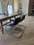 Black Black Leather Chairs by Ludwig Mies van der Rohe, 1960s, Set of 2 For Sale - Image 8 of 16