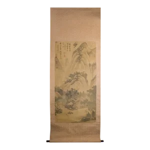 Early 20th Century Chinese Landscape Scroll