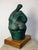 Ceramic Stylized Mother and Child Bronzed Ceramic Sculpture, 1970s For Sale - Image 7 of 8