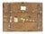 Brass Relief Sculpture on Wood Panel, Italy, Early 20th Century For Sale - Image 4 of 5